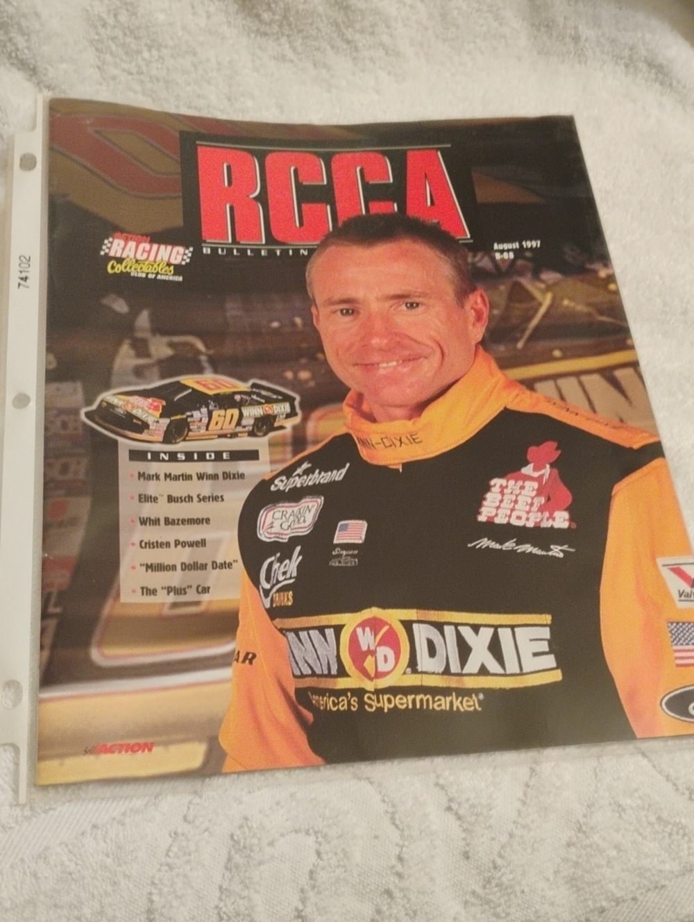 RCCA Bulletin Magazine - Black & Orange Cover 1997 Aug And July/Aug 1995